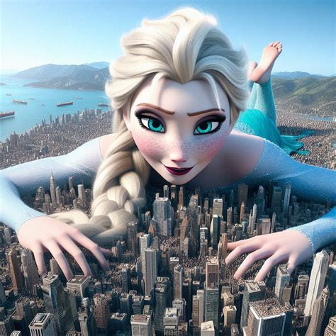 giantess elsa|Giantess, ELSA, FROZEN / Frost Giantess